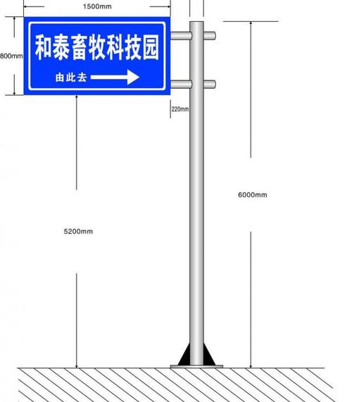 道路指示牌图片